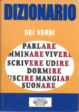 DIZIONARIO DEI VERBI LIBRO EDIZIONE ITALIANA ZEUS EDITORIALE 2005 USED ML3 89009