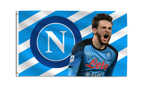 Bandiera napoli c - napoli, 3x5ft