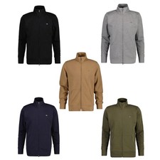 GANT Felpa Uomo - Regolare Shield Full Zip Sportivo, Cerniera Lampo, Stehk