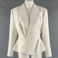 Blazer bianco sporco ALEXANDER