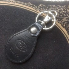 Portachiavi Chanel nero con