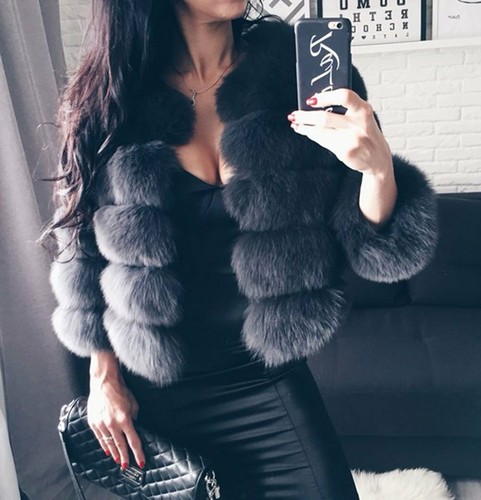 Women genuine fox fur - women,
