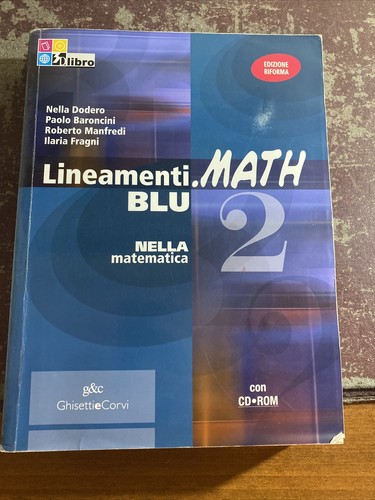 Lineamenti math blu - blu., con