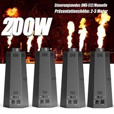 Macchina del fuoco 200W proiettore di fiamma manuale DMX 2-3m palchi Halloween party show