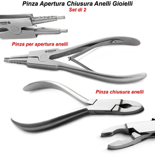 Pinza apertura chiusura anelli - apertura,