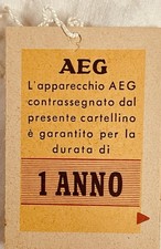 Ferro Da Stiro Aeg Vintage