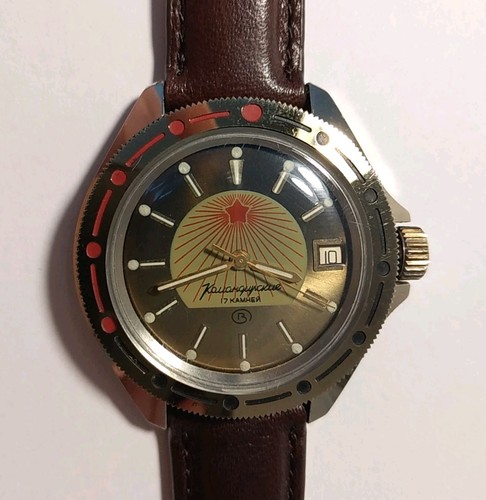 Montre mecanique russe vostok - russe,