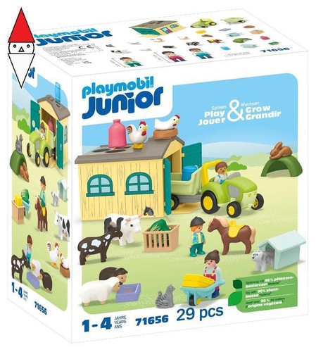 Costruzione playmobil junior - costruzione,