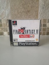 FINAL FANTASY 6 VI - gioco playstation 1 - ps1 (custodia difettosa) ??
