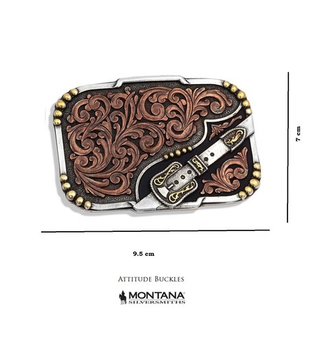 Fibbia cintura buckle western