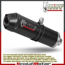 MIVV Oval Carbon Exhaust With