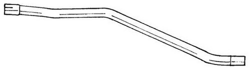 Tubo gas scarico per - 45, cv