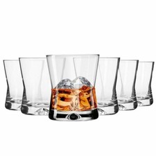 Krosno X-Line Bicchieri da Whisky Brandy Rum | Set di 6 | 360 ml | Lavastoviglie