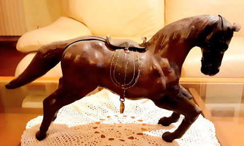Wood horse cavallo stallone