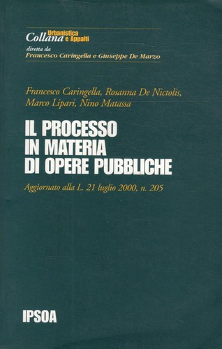 Processo materia di - processo, in