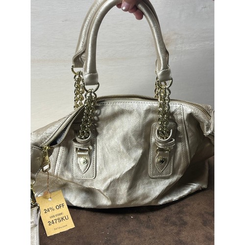 Borsa mano steve madden oro - a,