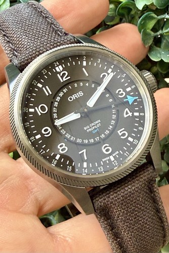 Oris big crown - crown, gmt
