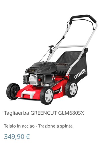 Tagliaerba greencut glm680sx - greencut,
