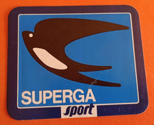 adesivo vintage anni Ottanta Superga sport