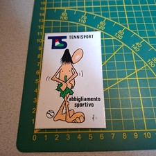 adesivo vintage STICKER kleber tennis tennisport abbigliamento sportivo