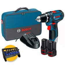 GSR 12V-15 Bosch TRAPANO avvitatore a batteria 12V elettrico in BORSA