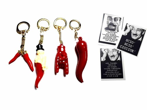 Portachiavi corno gobbo mano - 4,