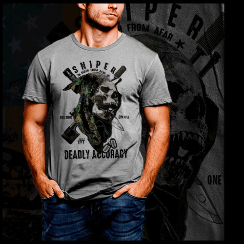 Shirt cecchino militare - t-shirt,