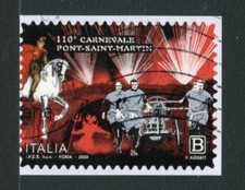 ITALIA 2020 - CARNEVALE USATO DU FRAMMENTO - COME DA FOTO