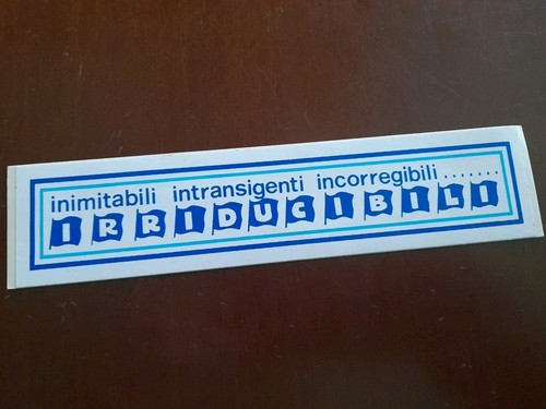 Adesivo sticker vintage ultras - adesivo,