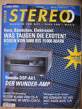 Stereo 4/00 Martin Logan