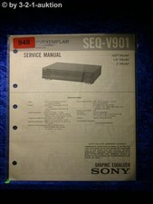 Manuale Di Servizio Sony SEQ