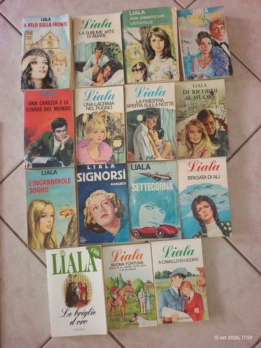 Lotto libri liala - 15,