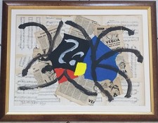 Arturo Carmassi - Tecnica mista e collage su carta