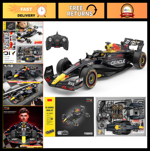 Red bull rb19 car - red, f1
