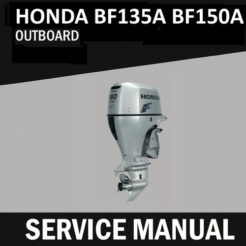 Honda bf135a bf150a - bf135a, service