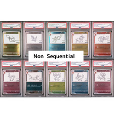 PSA 10 Yu Nagaba Eevee's &