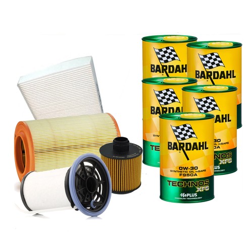 Kit filtri tagliando olio - lt,