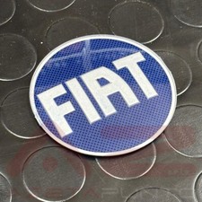 logo stemma adesivo fiat 3d