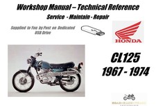 Honda cl125 125 - honda,