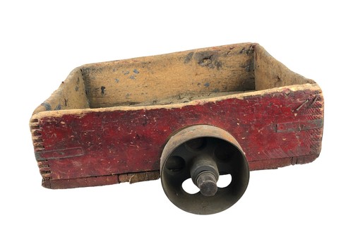 Carro carriola monoasse basso