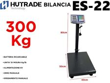 z Bilico Bilancia Digitale 300Kg Piattaforma Elettronica Display Lcd Es-22 mar