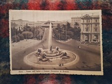 Roma. Piazza dell Esedra e Stazione Ferroviaria di Termini. Viaggiata