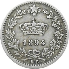 Italia Italy 20 centesimi 1894