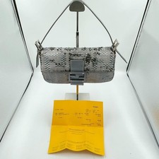 Borsa a tracolla FENDI grigia