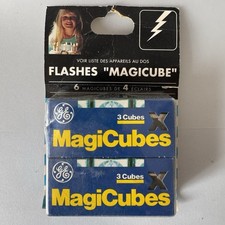 6x GE Magicube Flash Cubes