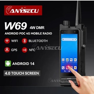 Anysecu w69 poc radio - radio, 4g