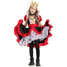 Costume regina cuori alice - costume,
