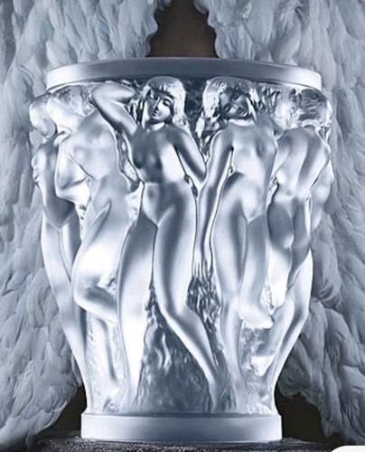 Lalique crystal bacchantes - lalique,