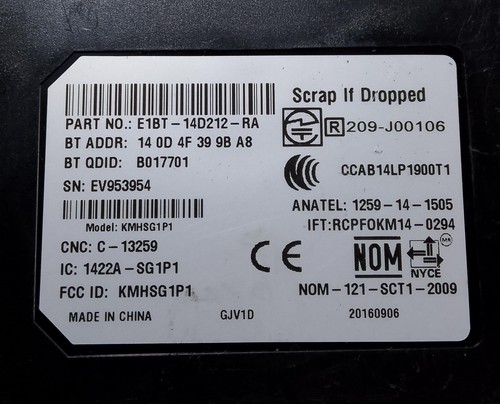 Centralina bluetooth telefono - centralina,