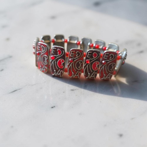 Bracciale elastico smalto - bracciale,